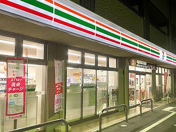 コンビニ 400m セブン-イレブン 流山東深井店