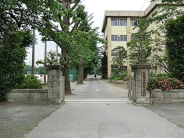 中学校 1920m 昭和中学校