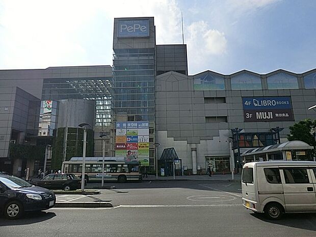 ショッピングセンター 738m 西武本川越ペペ