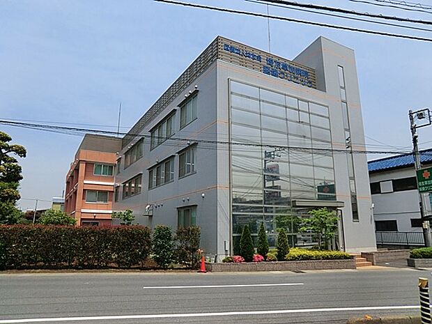 病院 1634m 埼友草加病院