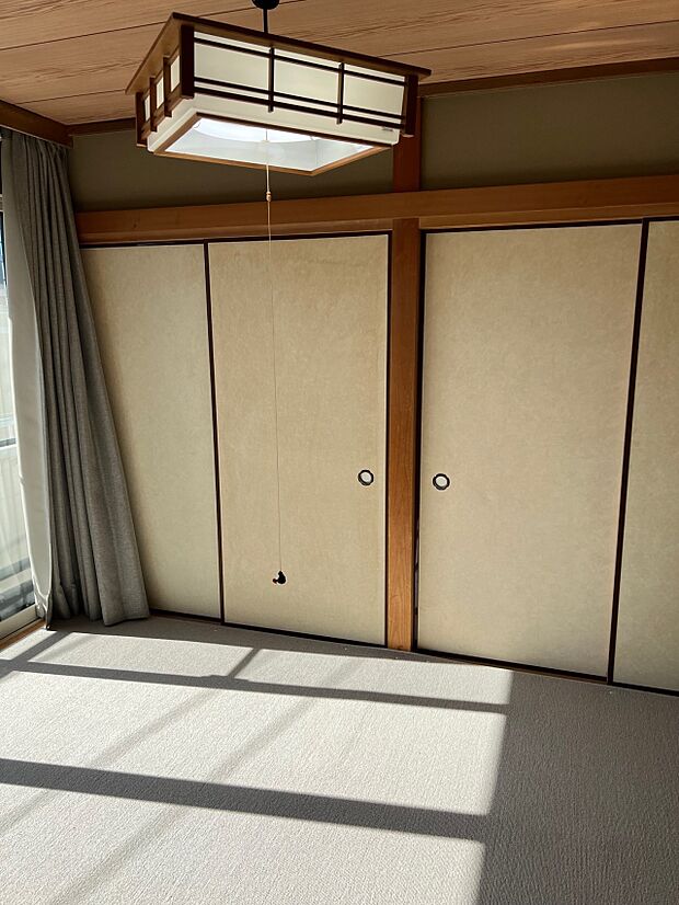 和室にももちろん収納スペースがあるので住空間を広く使えます