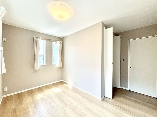 収納も充実しています!どんなお部屋にするか考えるのが楽しみですね。