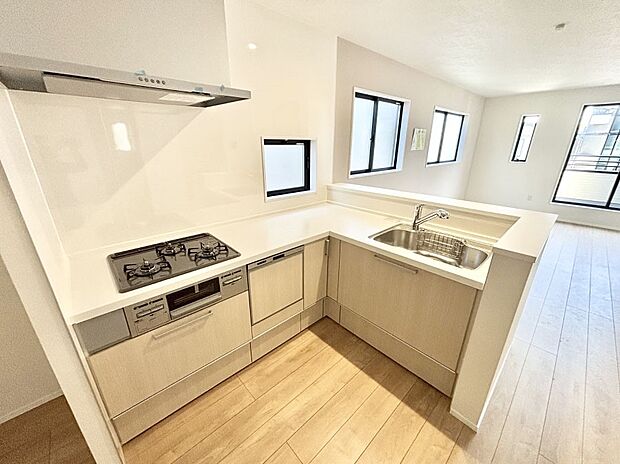 お料理を効率的に、楽しく!システムキッチン