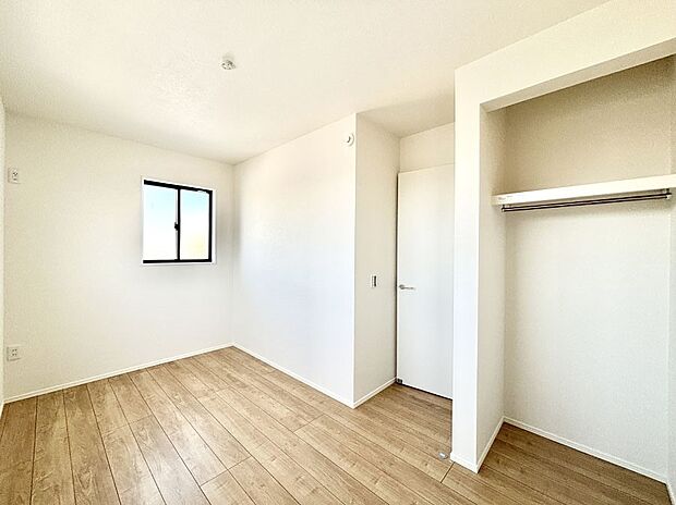 収納も充実しています!どんなお部屋にするか考えるのが楽しみですね。