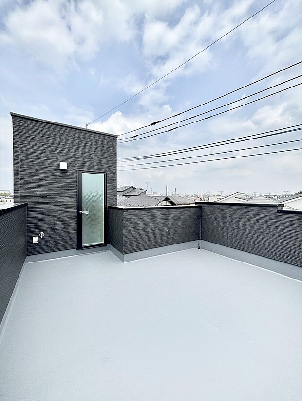 日当たり良好！お天気の良い日は洗濯物が早く乾きそう