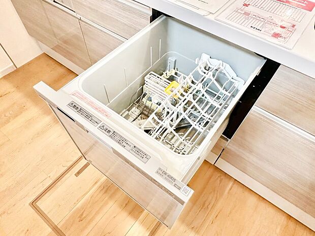 面倒なお片づけは食洗機にお任せ!家事の負担が減って、時間にも気持ちにもゆとりができます。