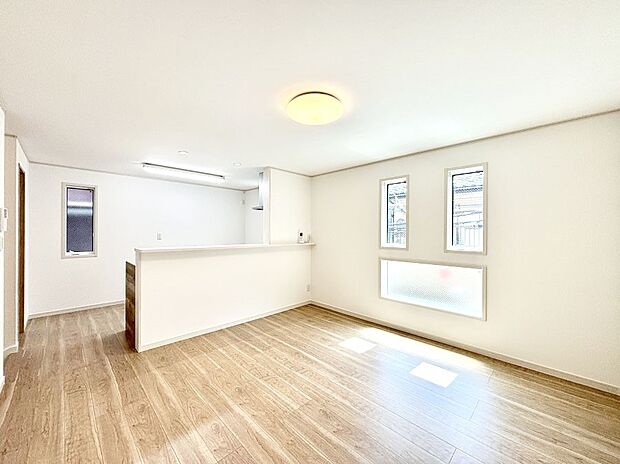 住む方の個性が引き出される、インテリアを考えるのが楽しみなリビングです!