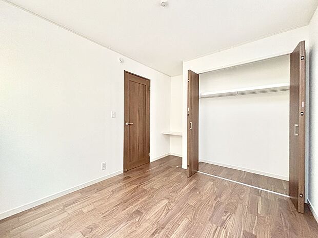 収納も充実しています！どんなお部屋にするか考えるのが楽しみですね。
