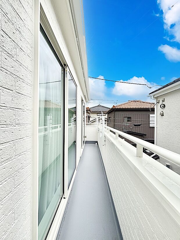 気持ちよい陽光と風を感じられます  