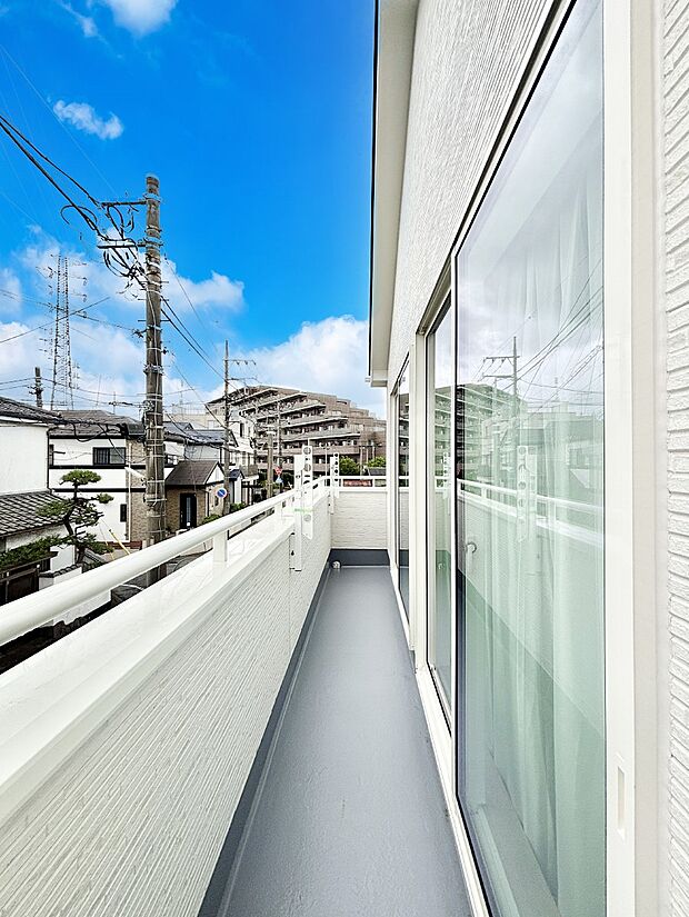 気持ちよい陽光と風を感じられます  