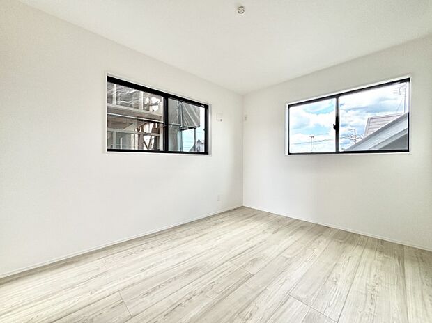 2面採光を確保した明るい空間。家族みんなが快適な暮らしを実現する設計です。