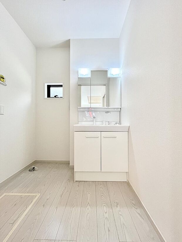 清潔感のあるランドリースペース