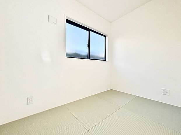 ほっとする寛ぎの和室。キッズスペースや来客時に活用できます