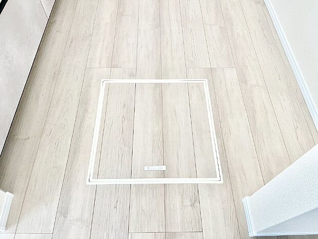 床下収納付き！日用品・非常用品の収納にも大活躍。