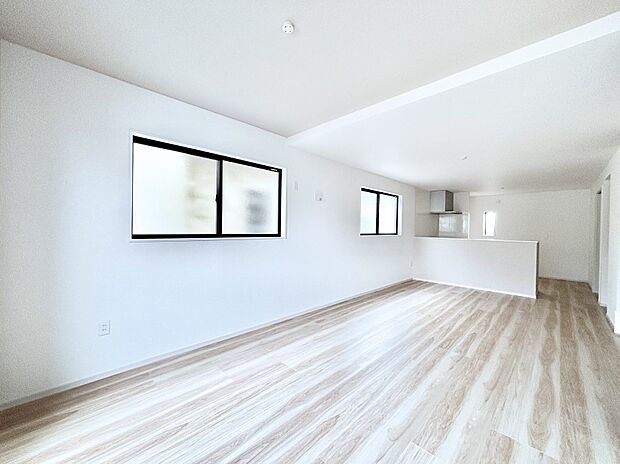 どこにいても家族のつながりを感じられるコミュニケーションリビング。