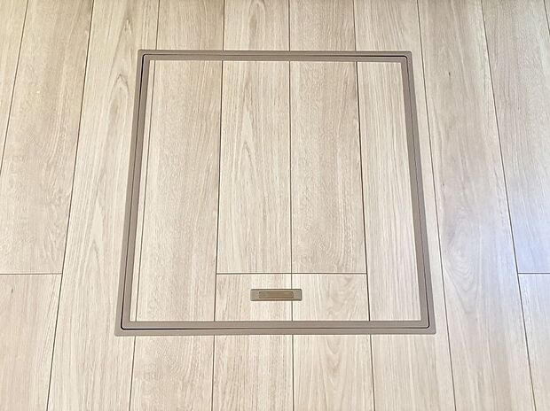 床下収納付き！日用品・非常用品の収納にも大活躍。