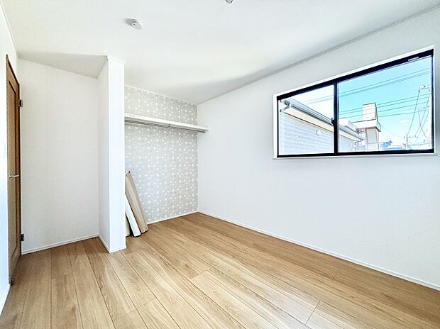 湿気がこもりにくいオープンクローゼット付きのお部屋