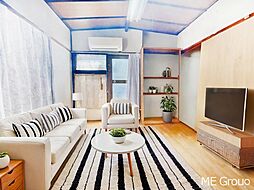 北区滝野川　中古戸建 3DKのリビング/ダイニング