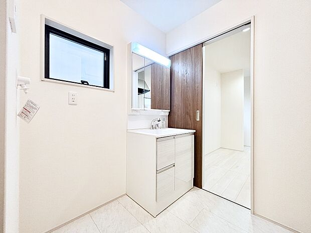 清潔感のあるランドリースペース