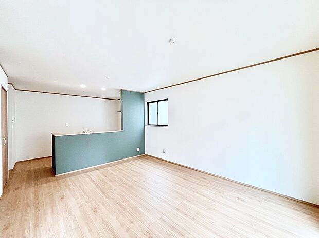 住む方の個性が引き出される、インテリアを考えるのが楽しみなリビングです！ 