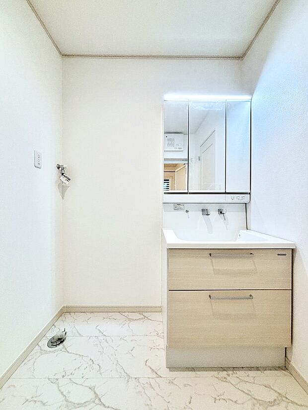 清潔感のあるランドリースペース