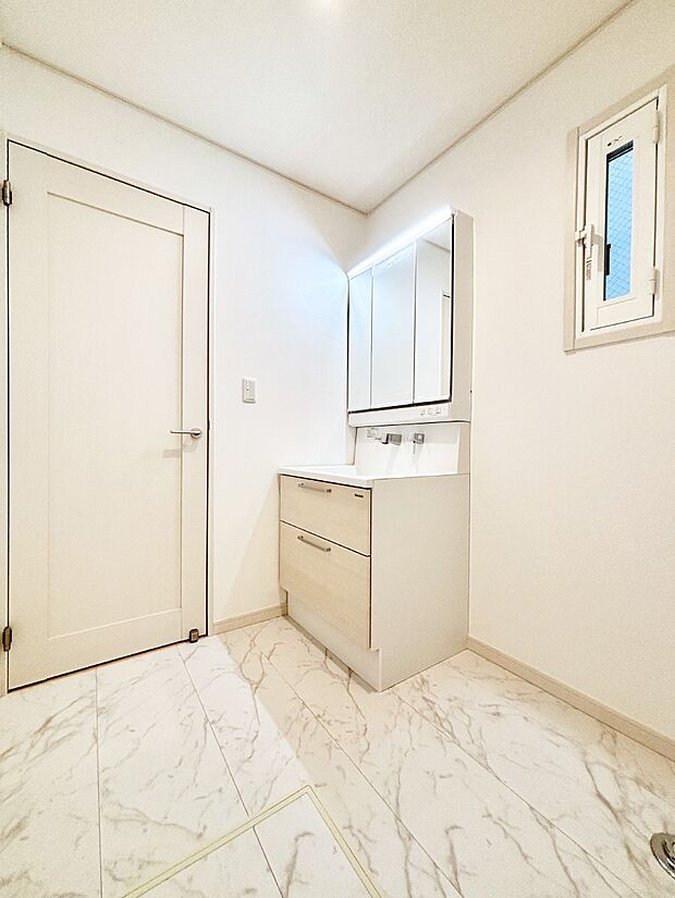 清潔感のあるランドリースペース