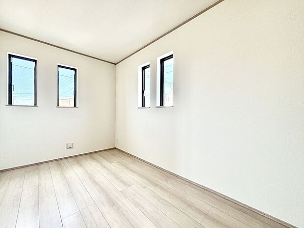 2面採光で明るさ&風通し良好!