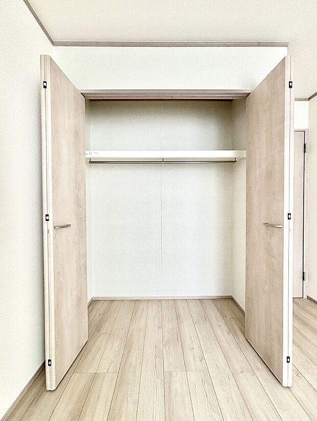 たっぷりの収納スペースで快適に暮らせそう