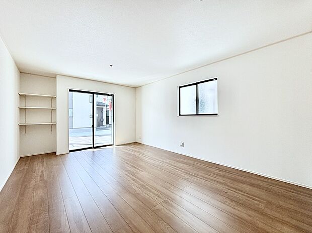 住む方の個性が引き出される、インテリアを考えるのが楽しみなリビングです!