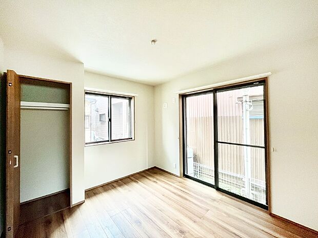 2面採光を確保した明るい空間。家族みんなが快適な暮らしを実現する設計です。