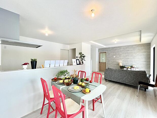 リビング階段が家族の笑顔と会話をつないでくれます  