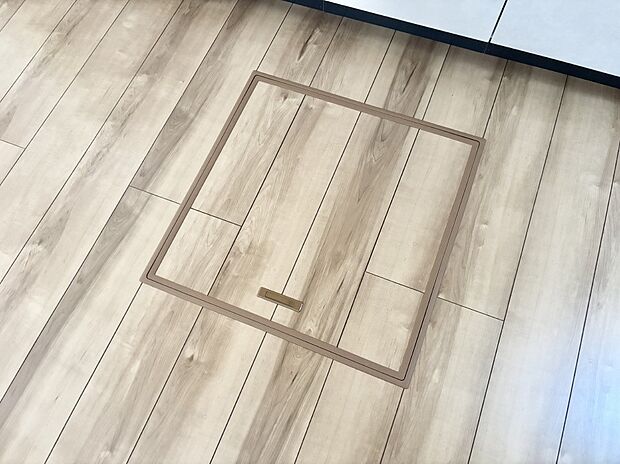 床下収納付き！日用品・非常用品の収納にも大活躍。