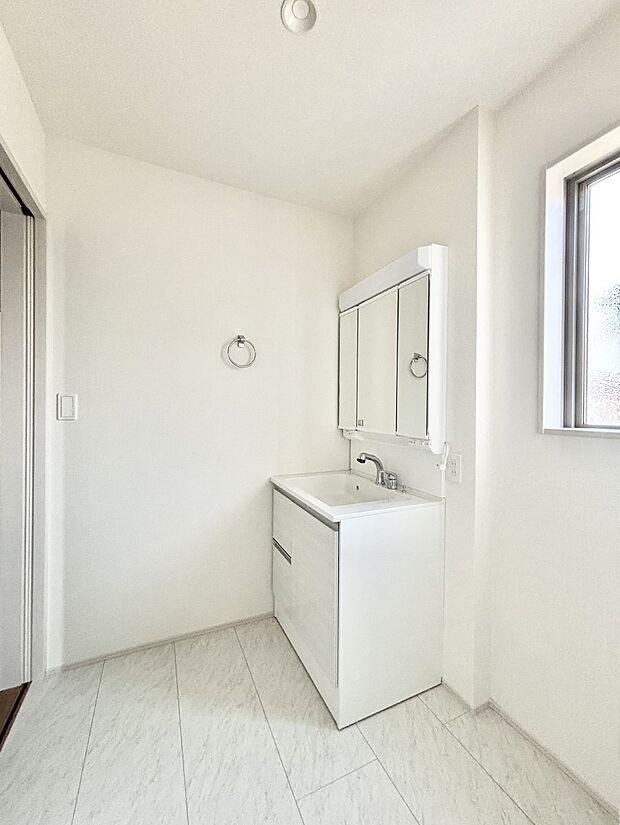 清潔感のあるランドリースペース