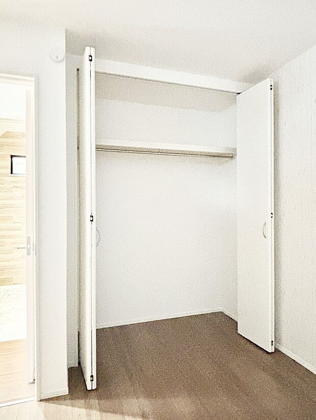 収納力あるクローゼット