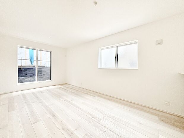 住む方の個性が引き出される、インテリアを考えるのが楽しみなリビングです！   