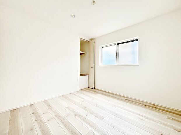 収納も充実しています!どんなお部屋にするか考えるのが楽しみですね。