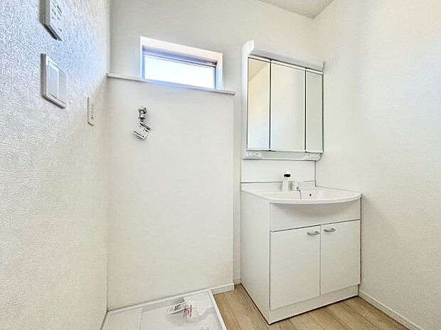 清潔感のあるランドリースペース