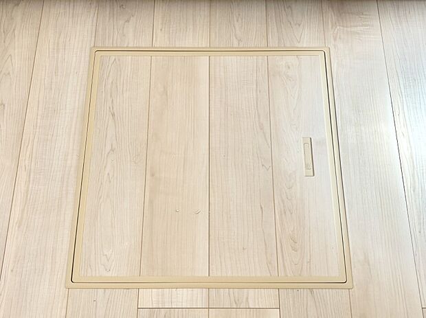 床下収納付き！日用品・非常用品の収納にも大活躍。