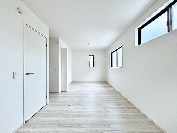 将来は2部屋にすることもできますね。お年頃になったら夢の個室にチェンジ!