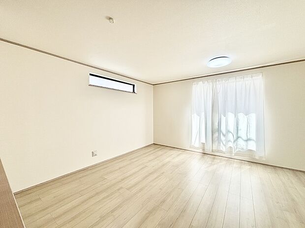 どこにいても家族のつながりを感じられるコミュニケーションリビング。 