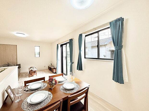 住む方の個性が引き出される、インテリアを考えるのが楽しみなリビングです