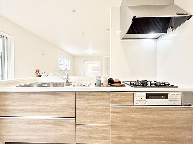 お料理を効率的に、楽しく!システムキッチン