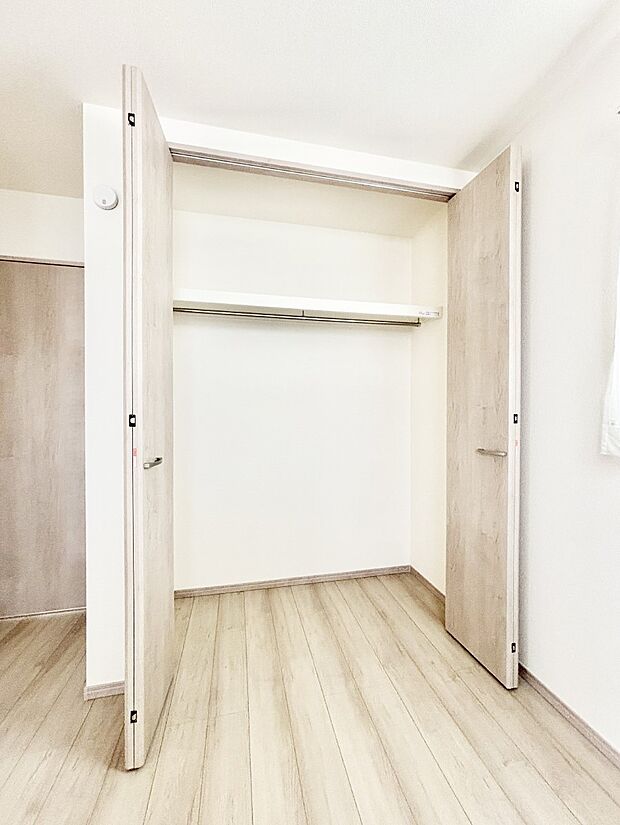 収納力あるクローゼット