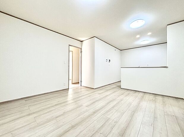 住む方の個性が引き出される、インテリアを考えるのが楽しみなリビングです!