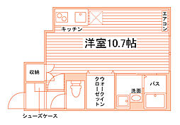 間取図画像 ワンルーム