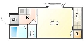 ハイツオークス  ｜ 大阪府守口市橋波東之町１丁目（賃貸マンション1K・4階・19.69㎡） その2