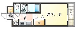 リアライズ門真本町 1Kの間取図画像
