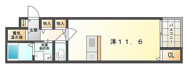 同じ建物の物件間取り写真 - ID:227080254637