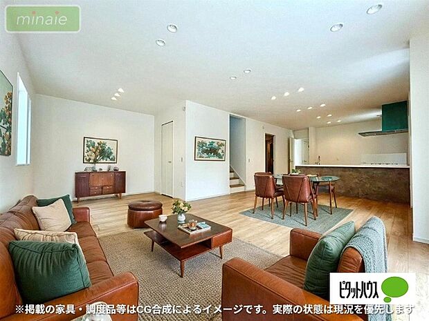 広々リビングでゆとりの住空間♪