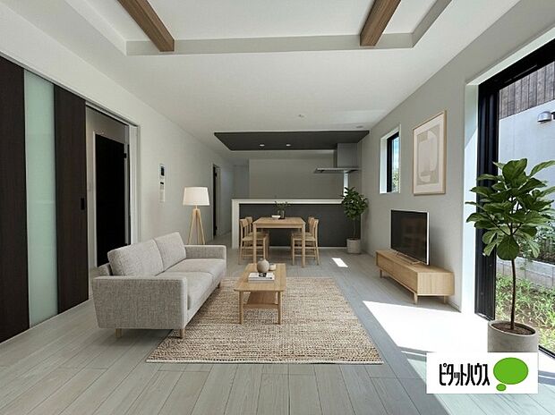 施工例　家具はCGです